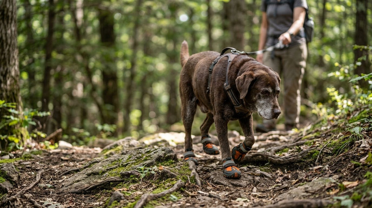 Dog Boots for Arthritic Senior Dogs on Trails (2026)