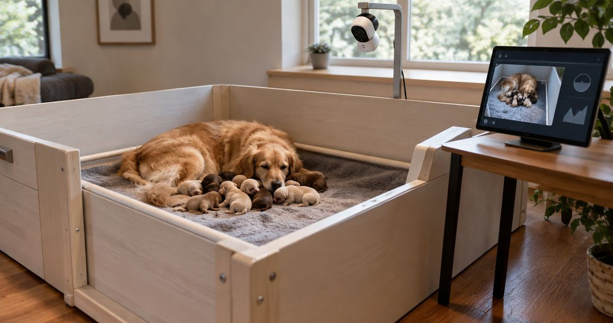 Monitoring newborn puppies remotely: complete 2026 whelping setup