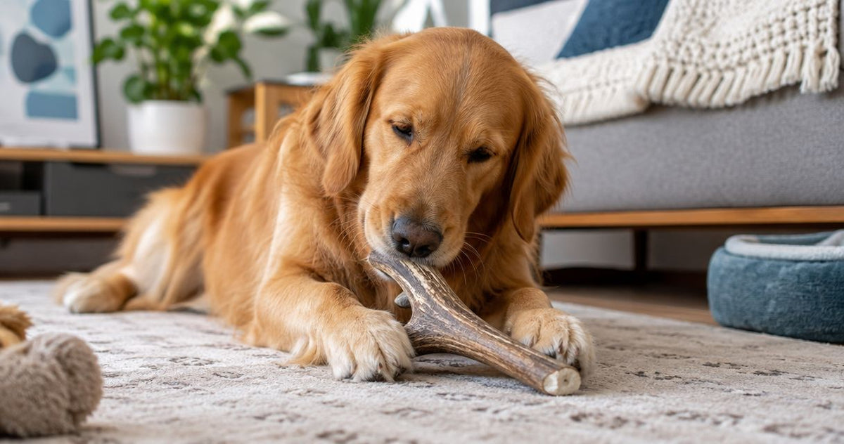 Can deer antler chews splinter and hurt a dog?