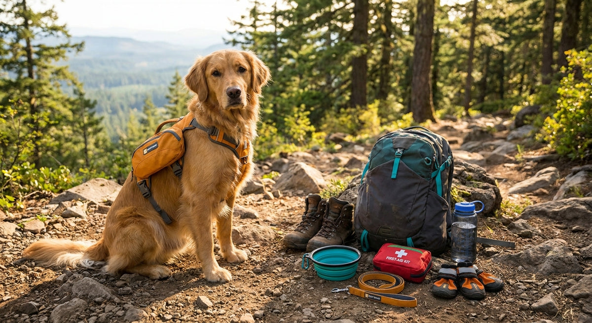 Dog Hiking Gear Checklist for First-Time Trail Dogs (2026)