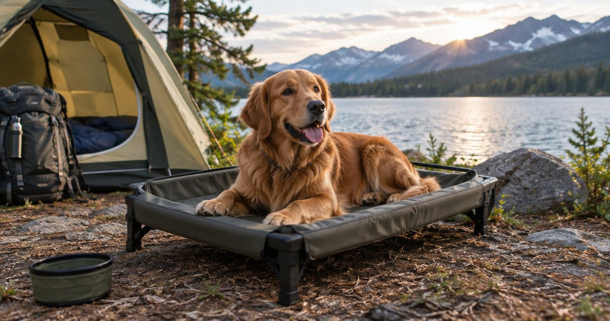 Are waterproof outdoor dog beds worth it for camping?