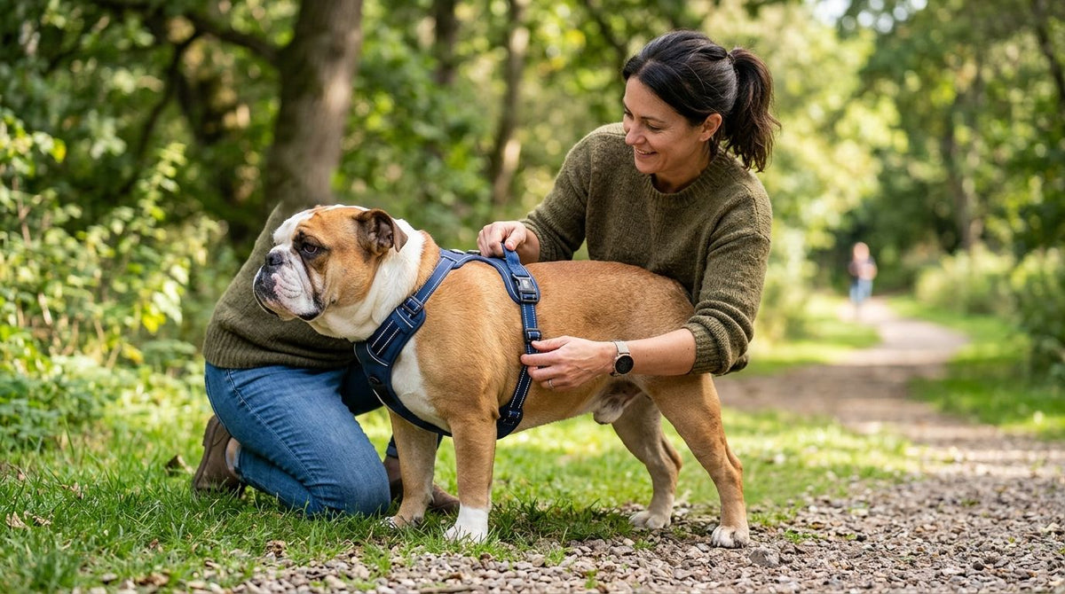 Fit a Dog Harness for Barrel-Chested Breeds (2026 Guide)