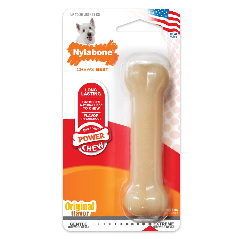 Nylabone Power Chew Dog Toy Original, 1ea/SMall/Regular  Up To 25 Ibs. 1 ct