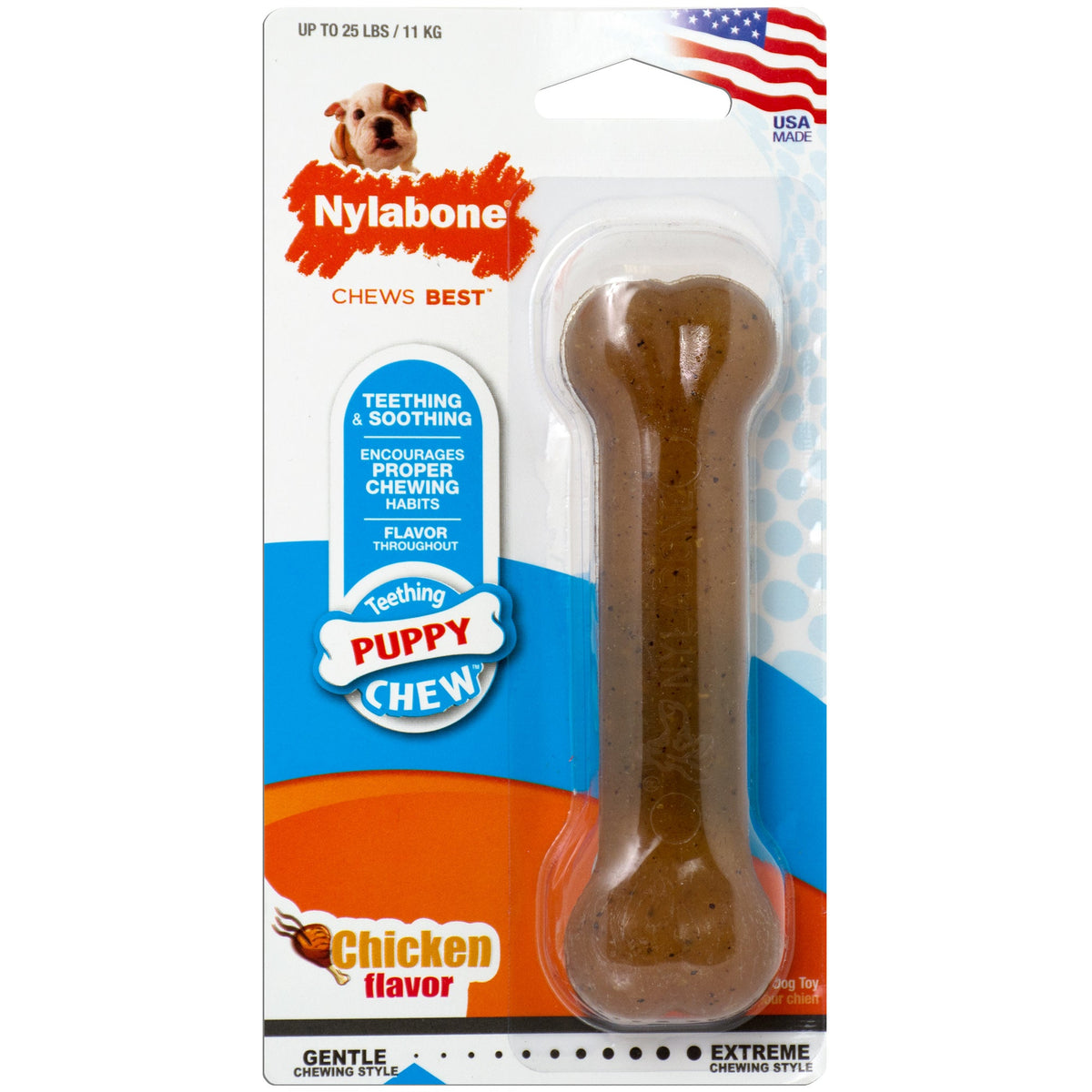Nylabone Puppybone Blister Card Regular