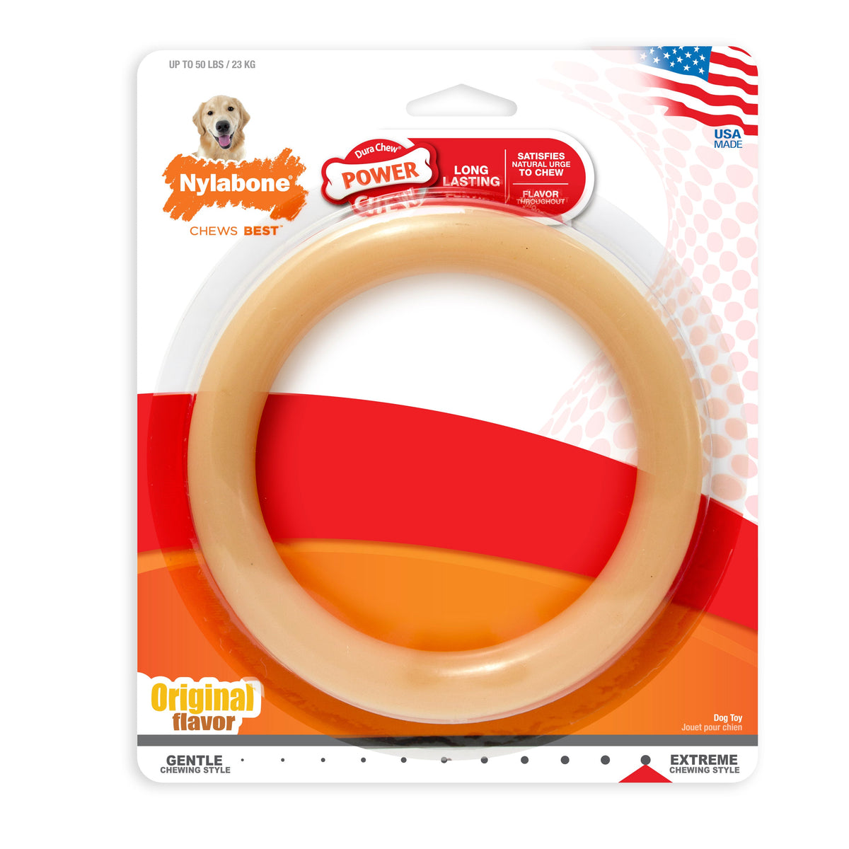 Nylabone DuraChew Ring Original Blister Card Giant