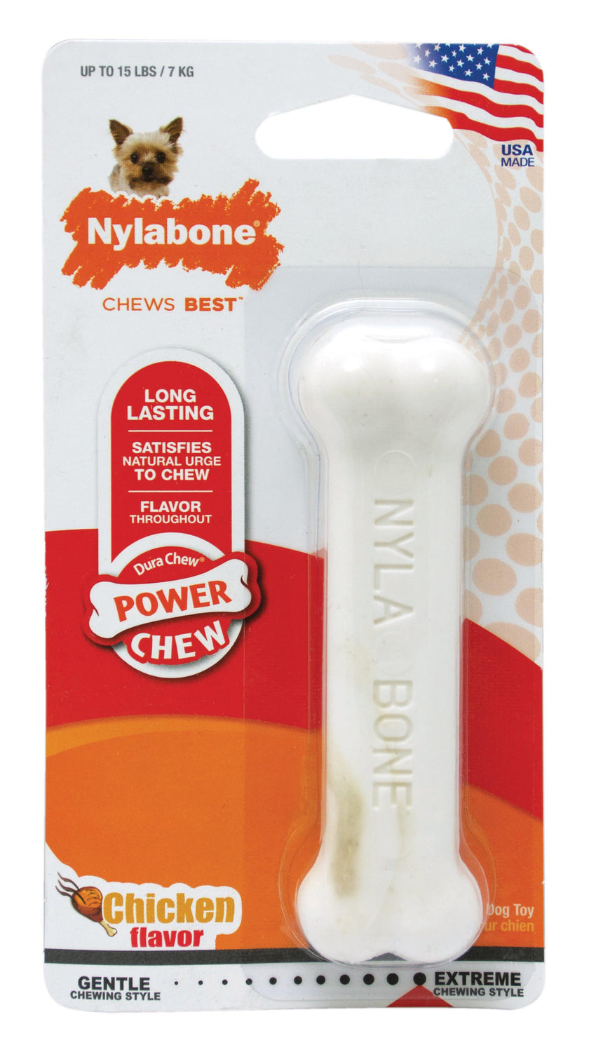 Nylabone Power Chew Dog Toy Chicken, 1ea/XS/Petite  Up To 15 Lbs. 1 ct
