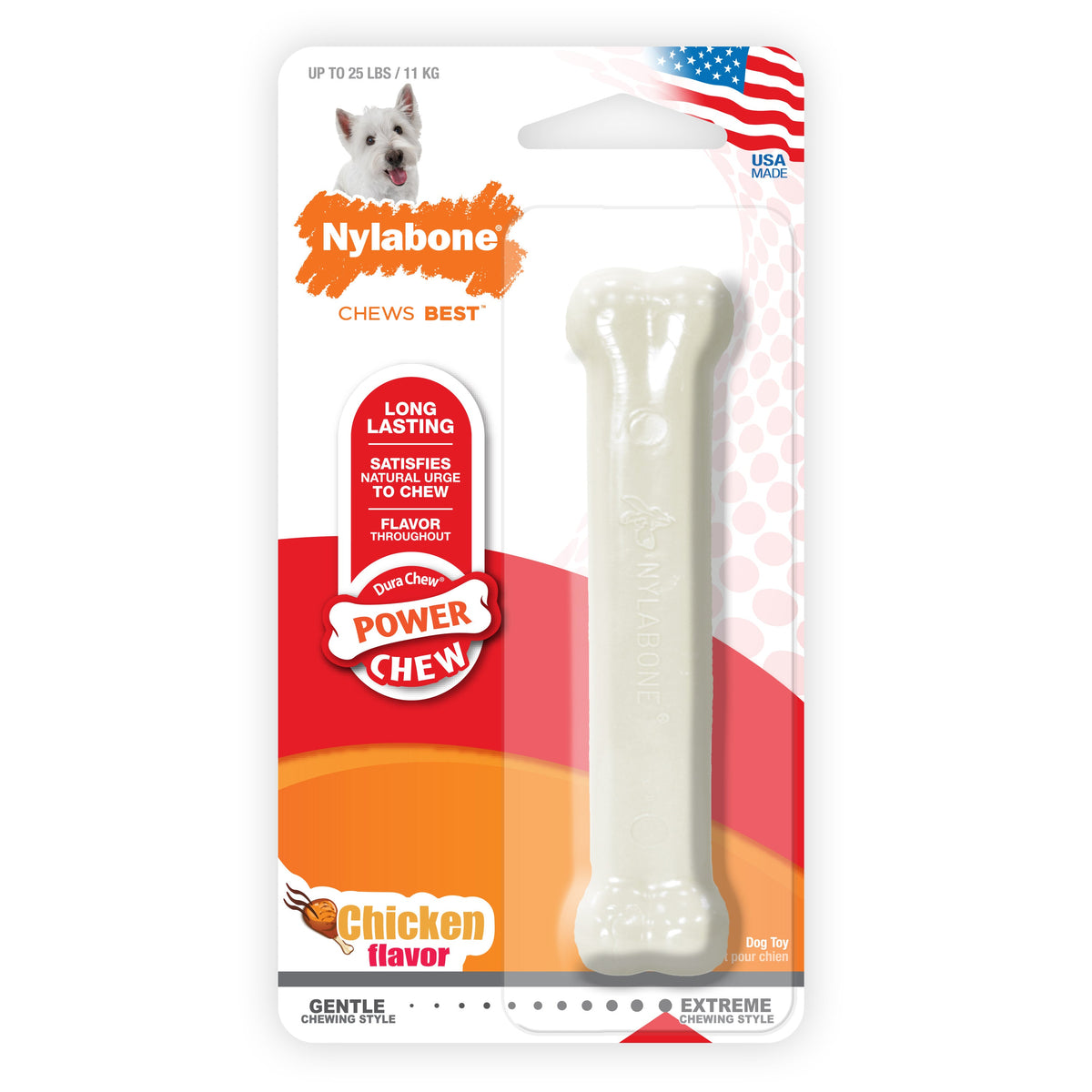 Nylabone DuraChew Chicken Blister Card Regular