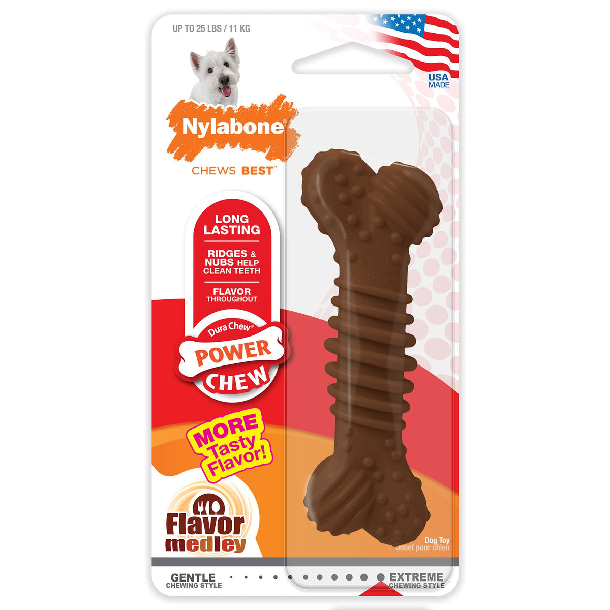 Nylabone DuraChew Textured Chicken Blister Card Regular