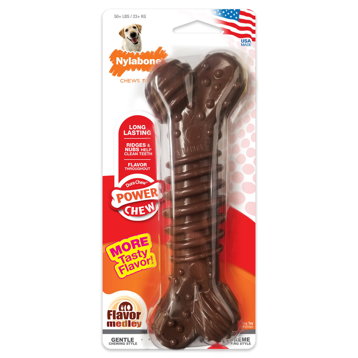 Nylabone DuraChew Textured Chicken Blister Card Souper