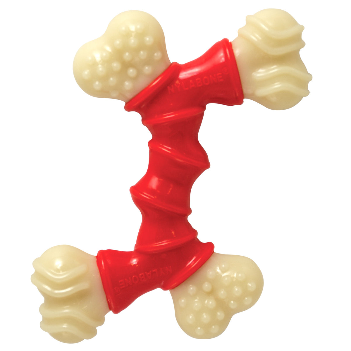 Nylabone DuraChew Double Bended Bone Bacon Wolf