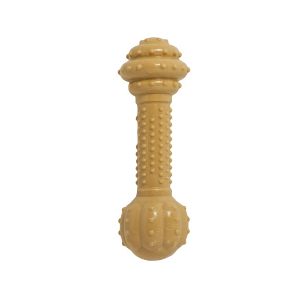 Nylabone Dura Chew Barbell Peanut Butter Flavor Medium