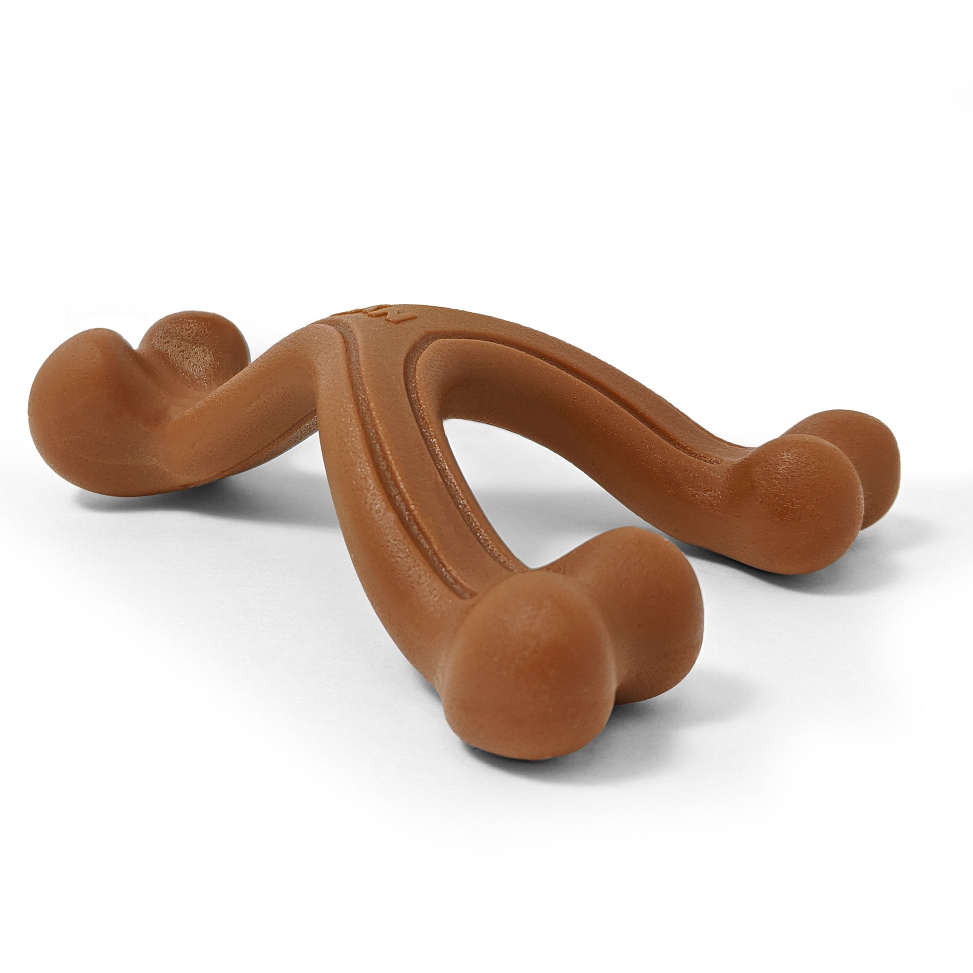 Nylabone Ergonomic Hold  Chew Wishbone Power Chew Durable Dog Toy Bison, 1ea/Large/Giant  Up To 50 lb