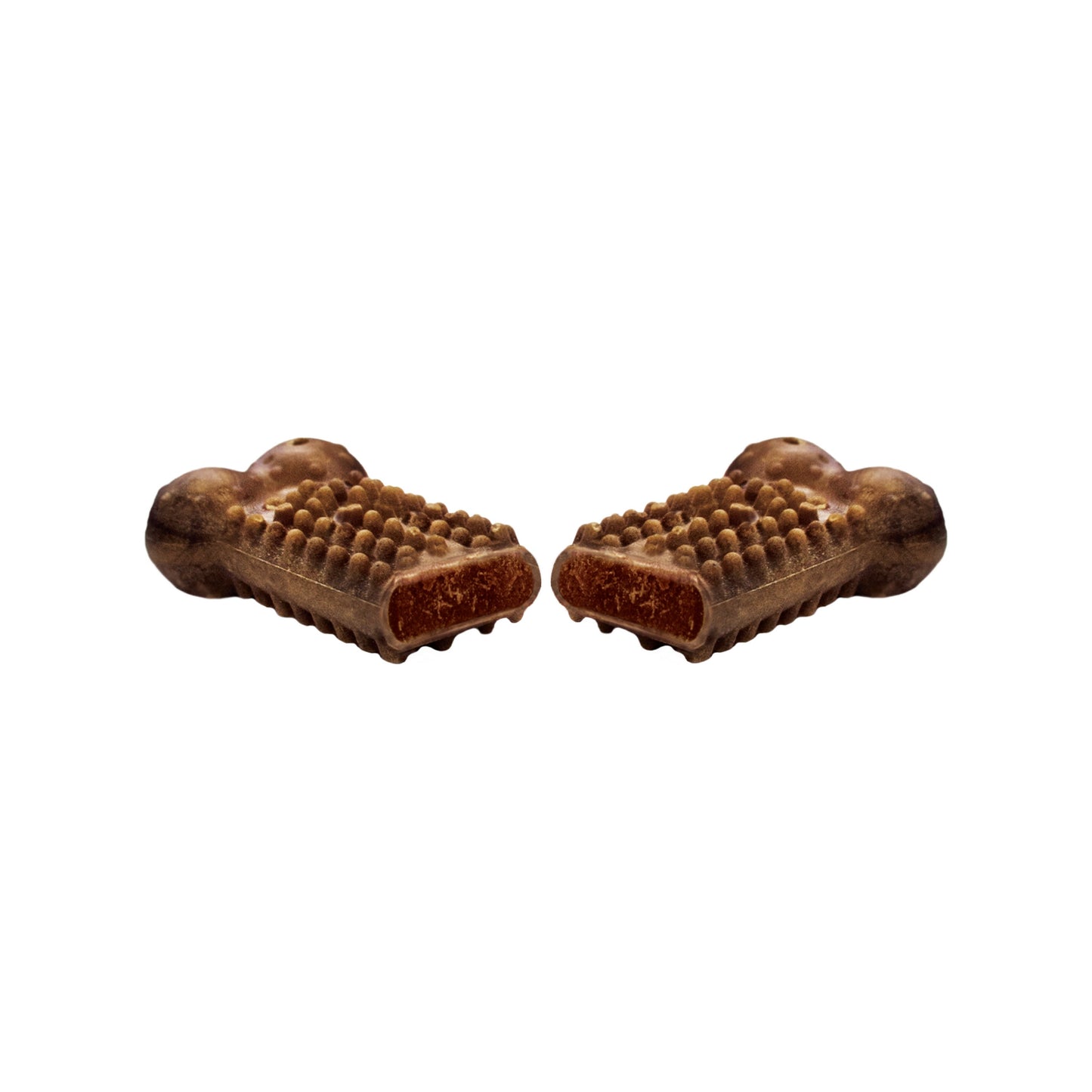 Nylabone Nubz Meaty Center Natural Long Lasting Edible Dog Chews Beef, 1ea/SMall  Up To 30 Lbs. 20 ct