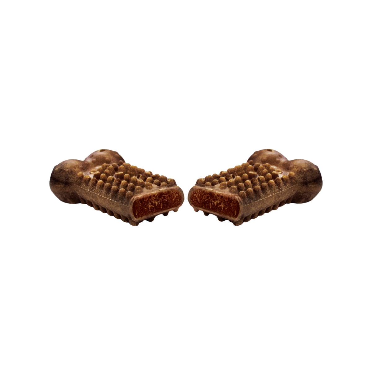 Nylabone Nubz Meaty Center Natural Long Lasting Edible Dog Chews Beef 1ea/SMall - Up To 30 lb