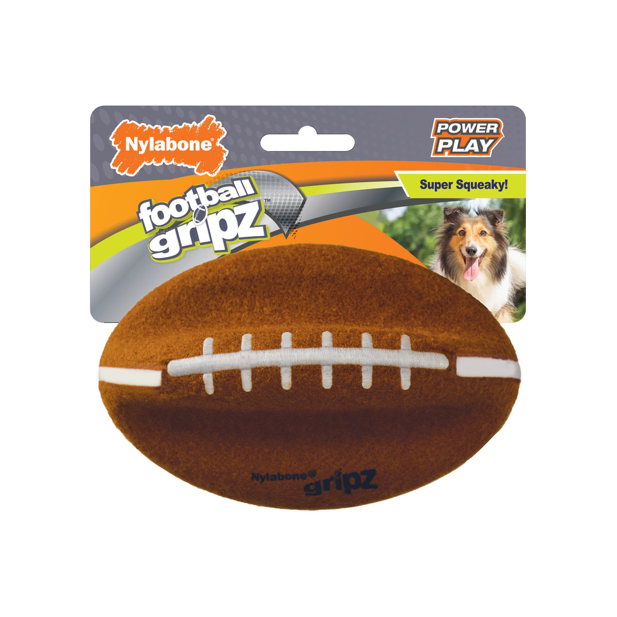 Nylabone Power Play Football Gripz Medium