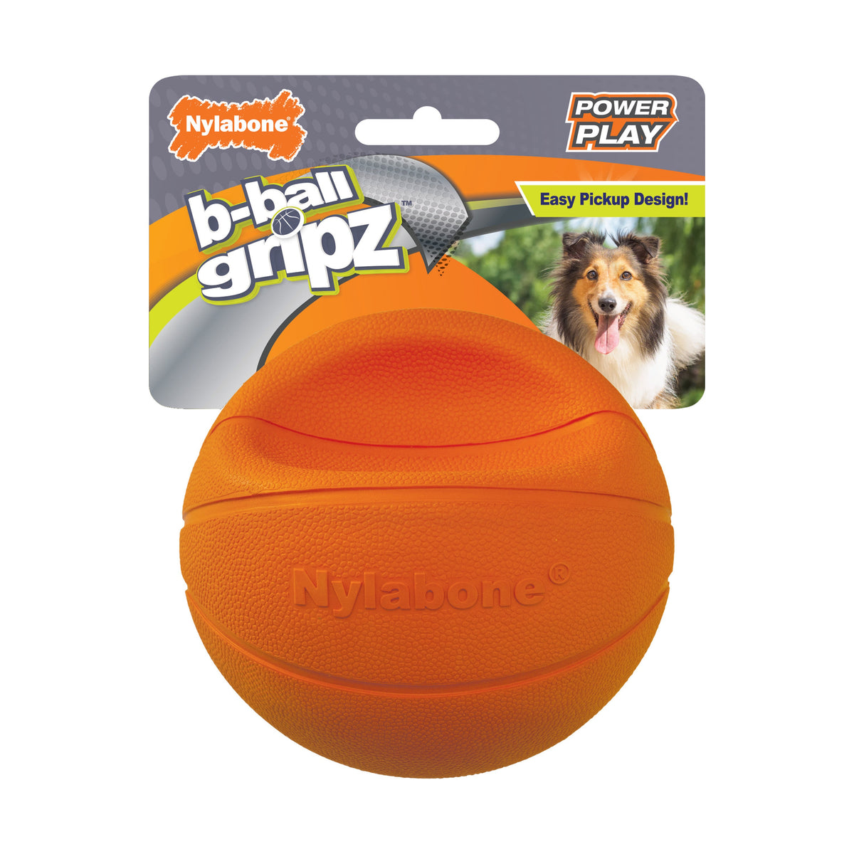Nylabone Power Play B-Ball Gripz Medium