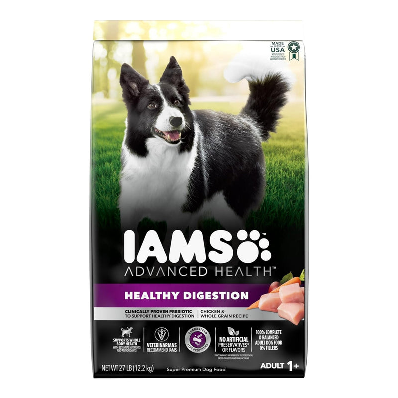 Iams Advanced Health Adult Healthy Digestion Chicken 27lbs