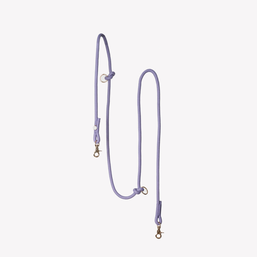 'Lavender' - Hands Free Braided Leash