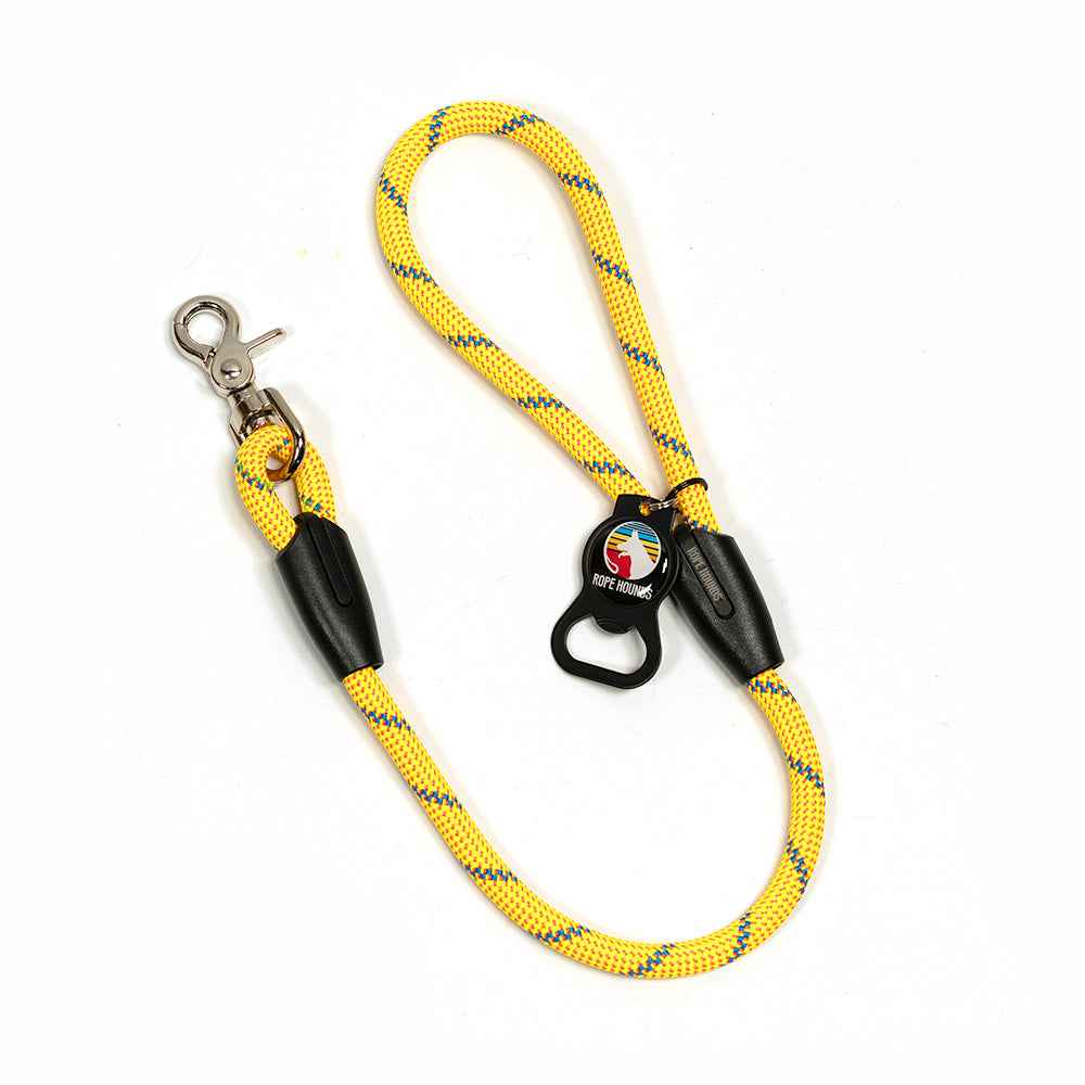 2' Dog Traffic Lead - Greens/Yellows