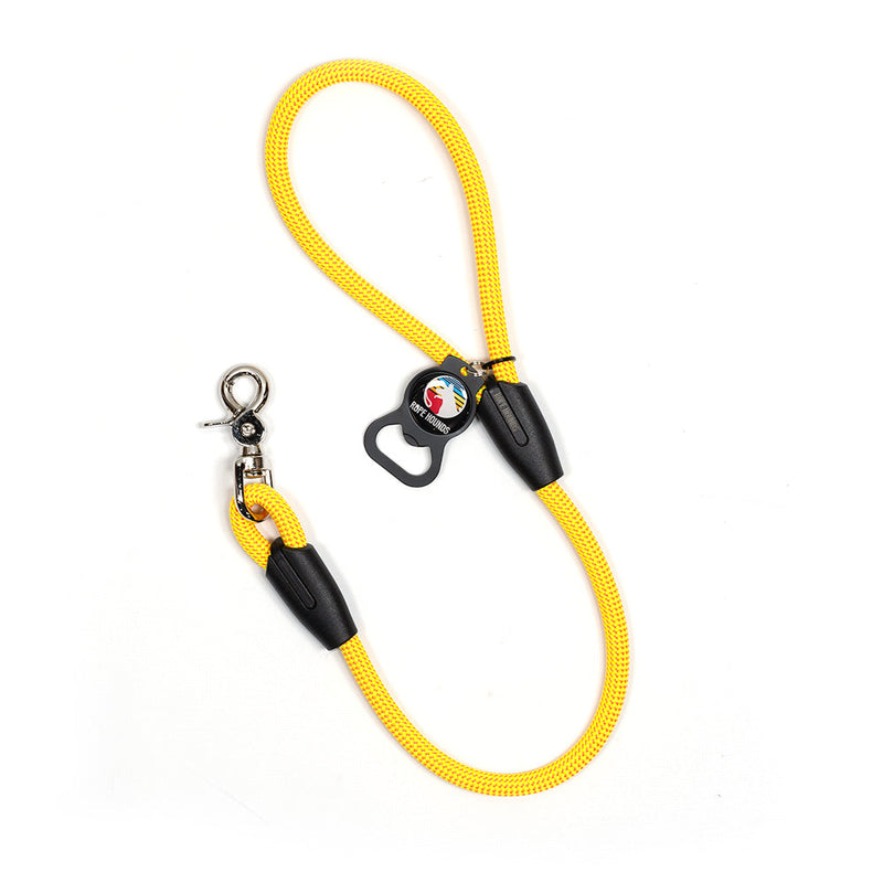 2' Dog Traffic Lead - Greens/Yellows