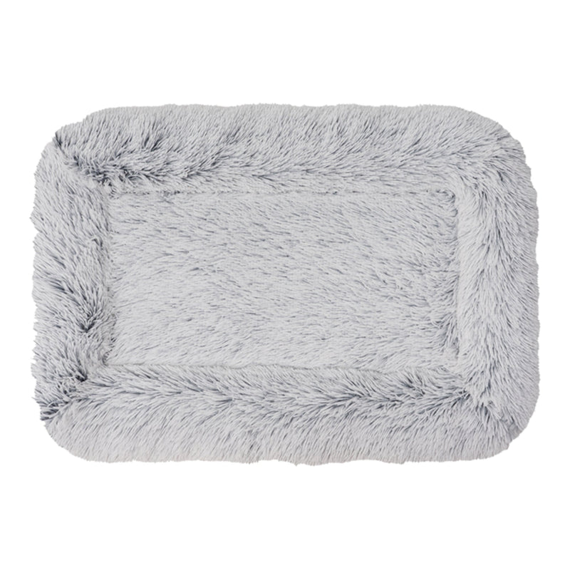 Tall Tails Dog & Cat Grey Cuddle Crate Bed, Small/Medium