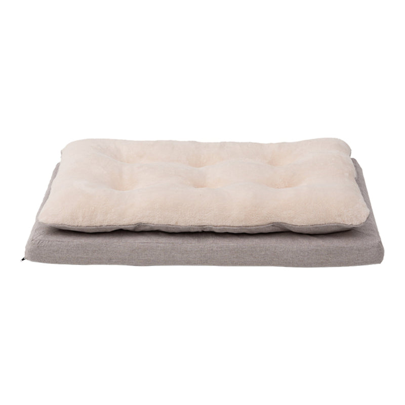 Territory Dog & Cat Khaki Pillow Top Bed, 42" x 28"