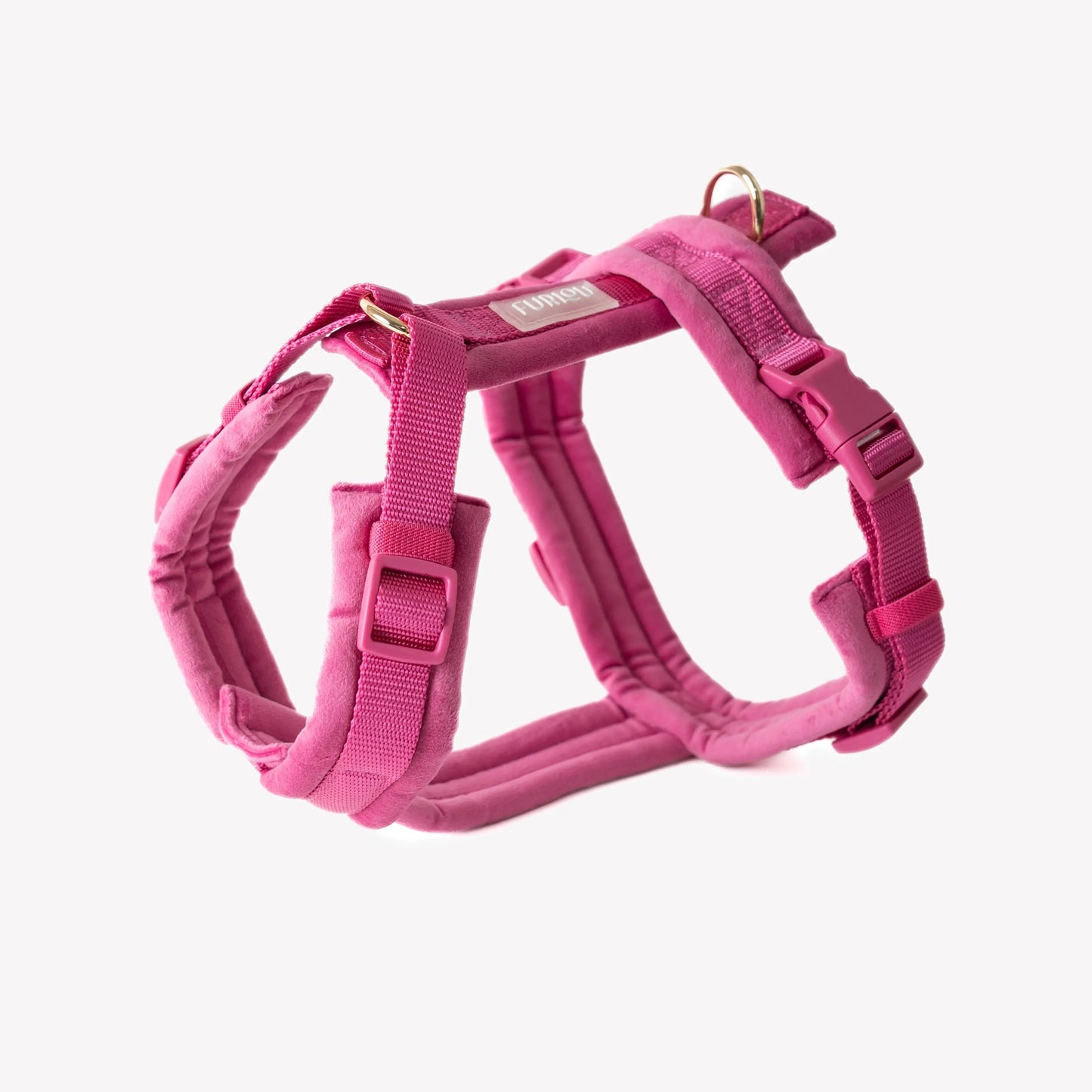 Magenta - Velvet Dog Harness FURLOU