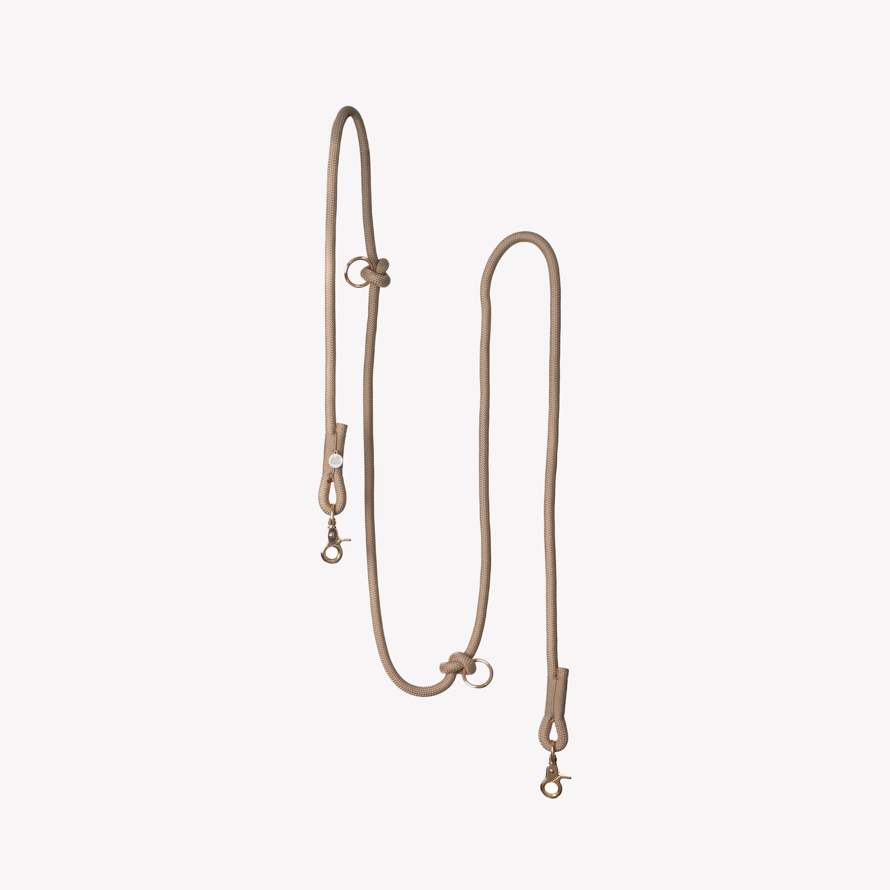 'Sand' - Hands Free Braided Leash FURLOU