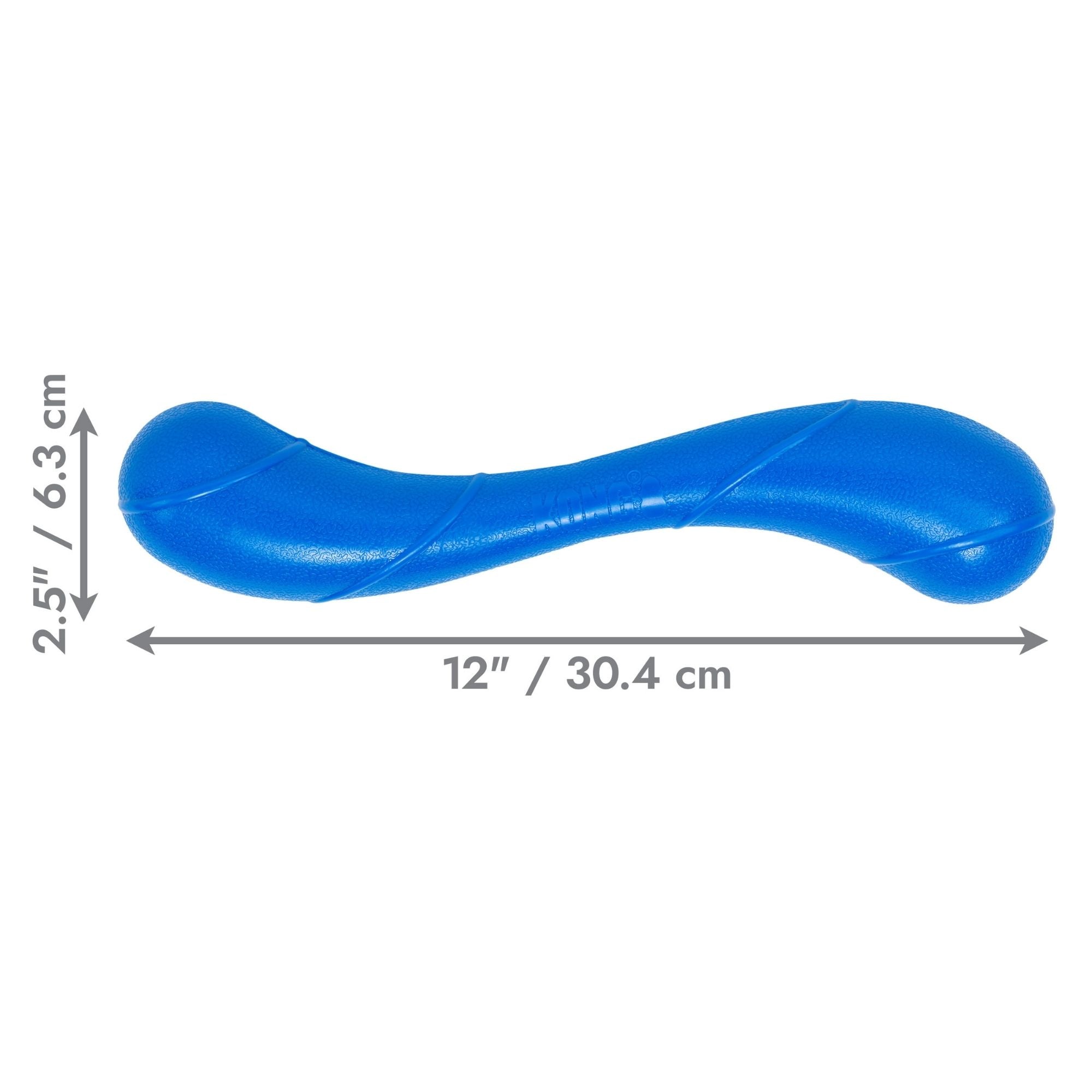 KONG Squeakz Stick Dog Toy Blue 1ea/MD