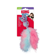 KONG Wubba Caticorn Cat Toy Pink/Light Blue 1ea/One Size