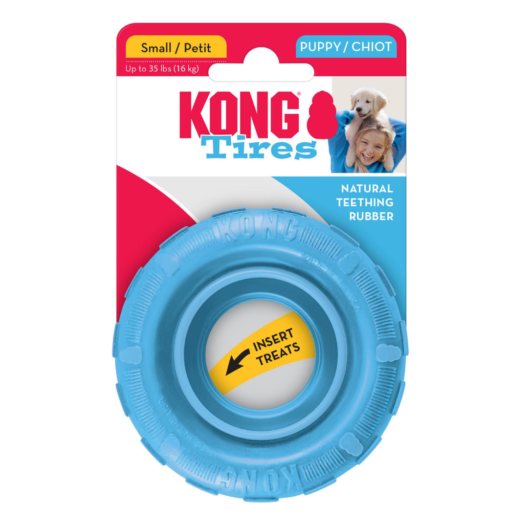 KONG Puppy Tires Dog Toy Small