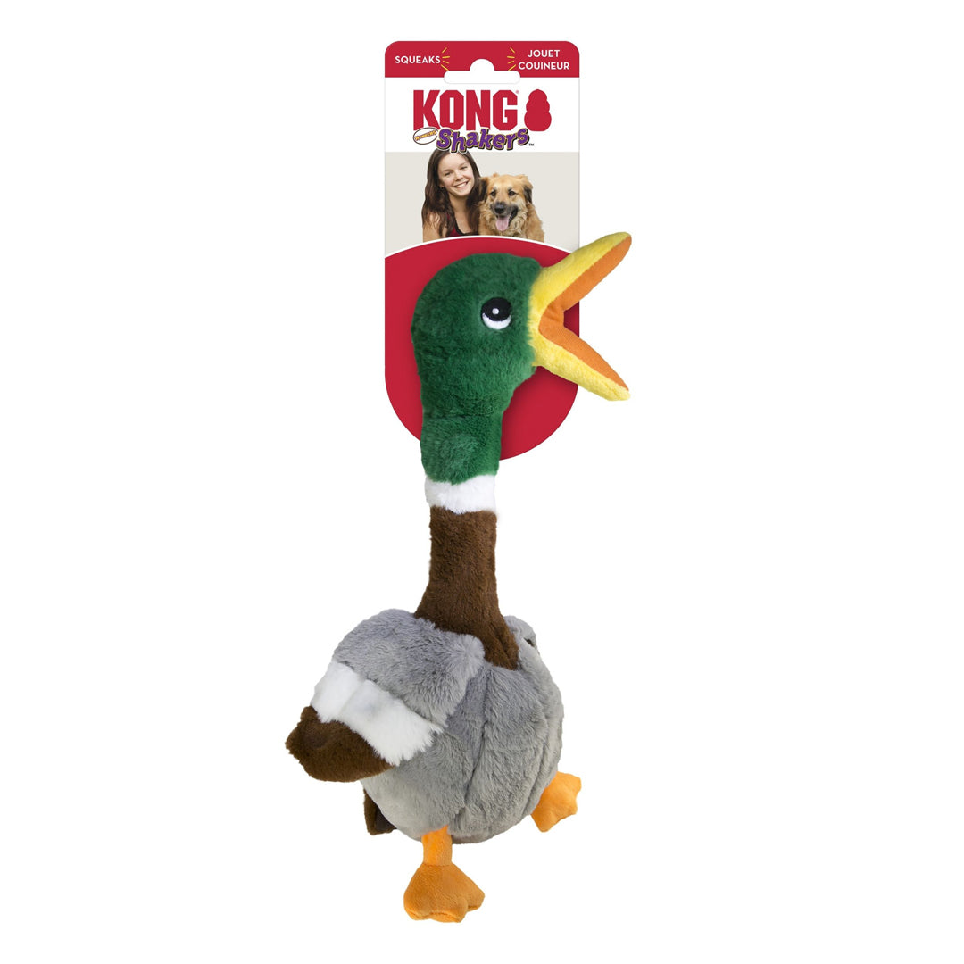 KONG Shakers Honkers Dog Toy Duck Small