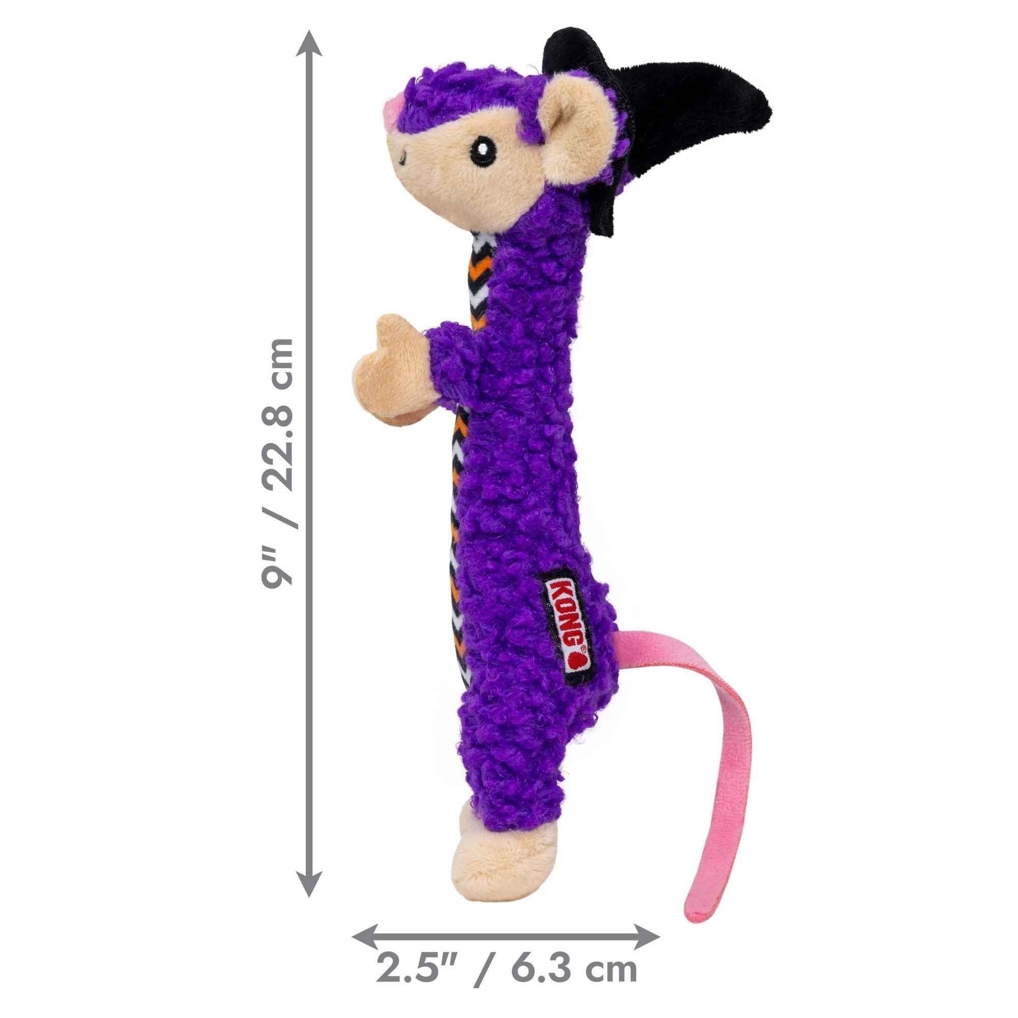 KONG Halloween Luvs Witch Mouse Cat Toy Purple 1ea/One Size