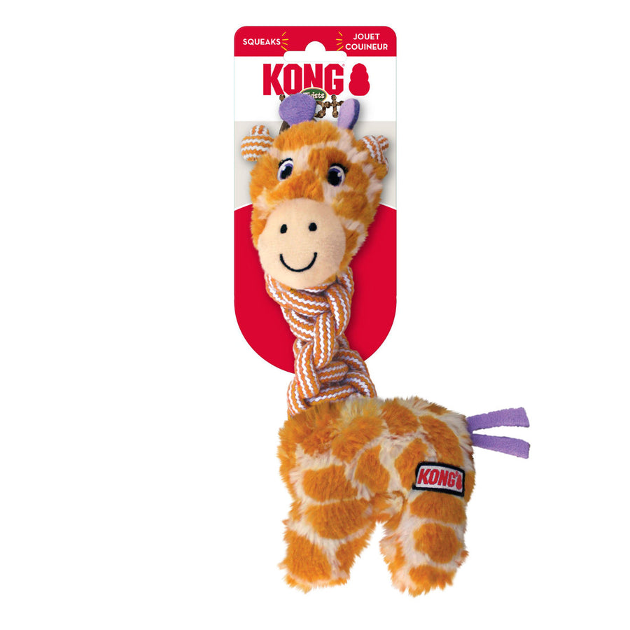 KONG Knots Twists Dog Toy Assorted Characters Small/Medium