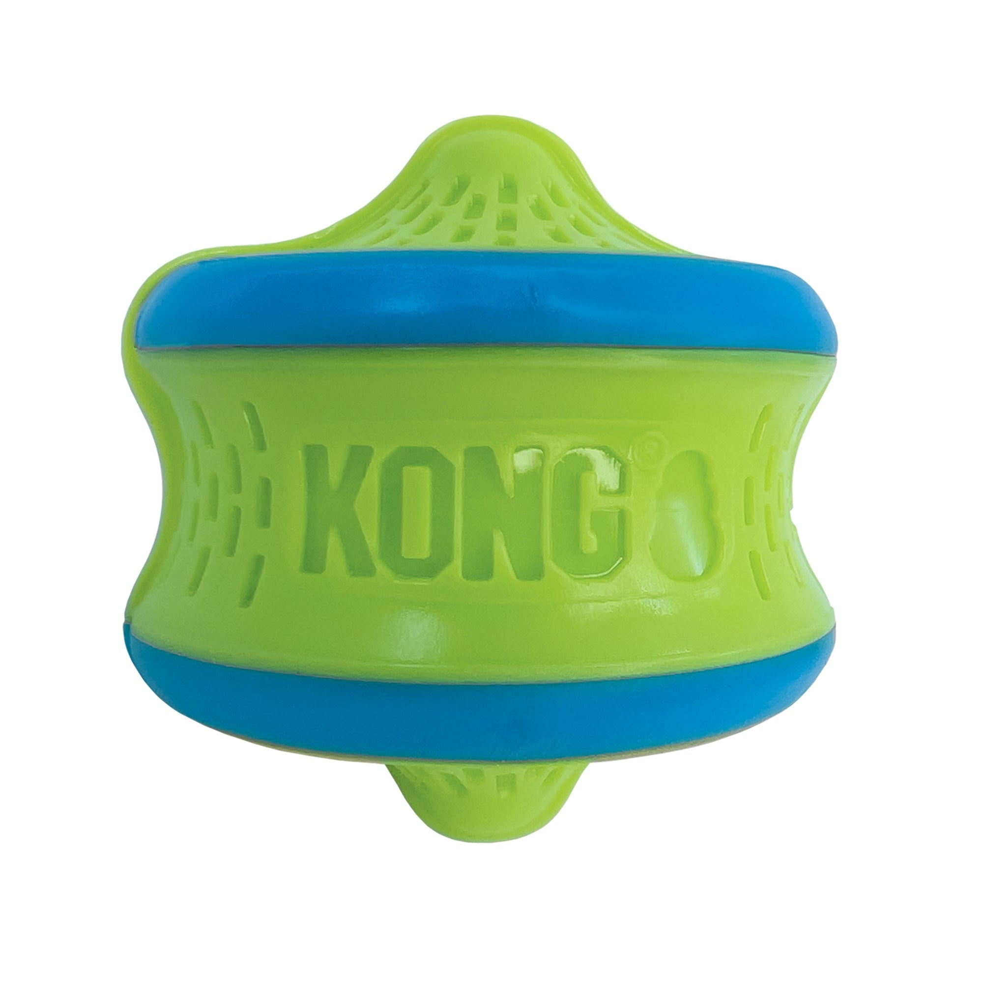KONG Rambler Rattlez Dog Toy Swirl Ball, 1ea/MD