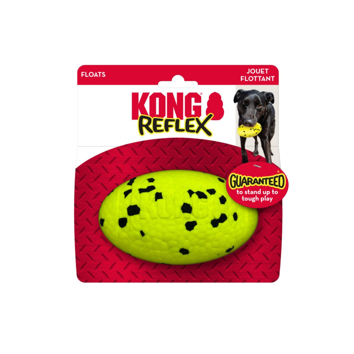 KONG Reflex Football Dog Toy Medium/Large