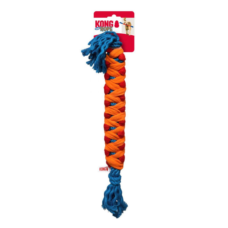 KONG Rope Rally Stick Red/Orange/Blue MD