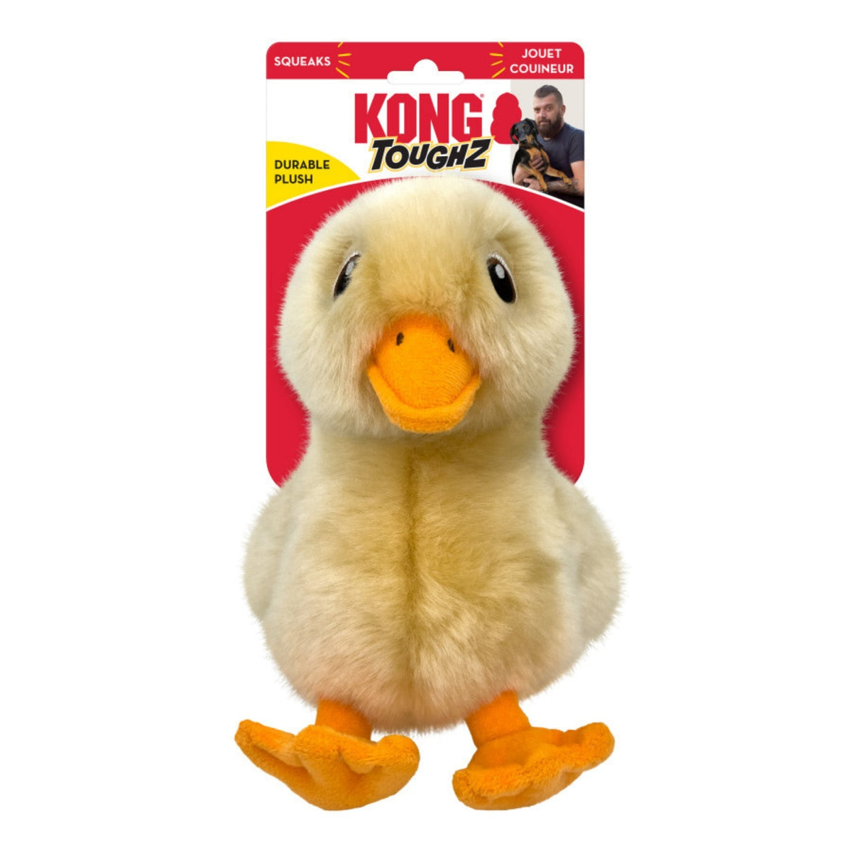 KONG Toughz Duck Dog Toy Medium