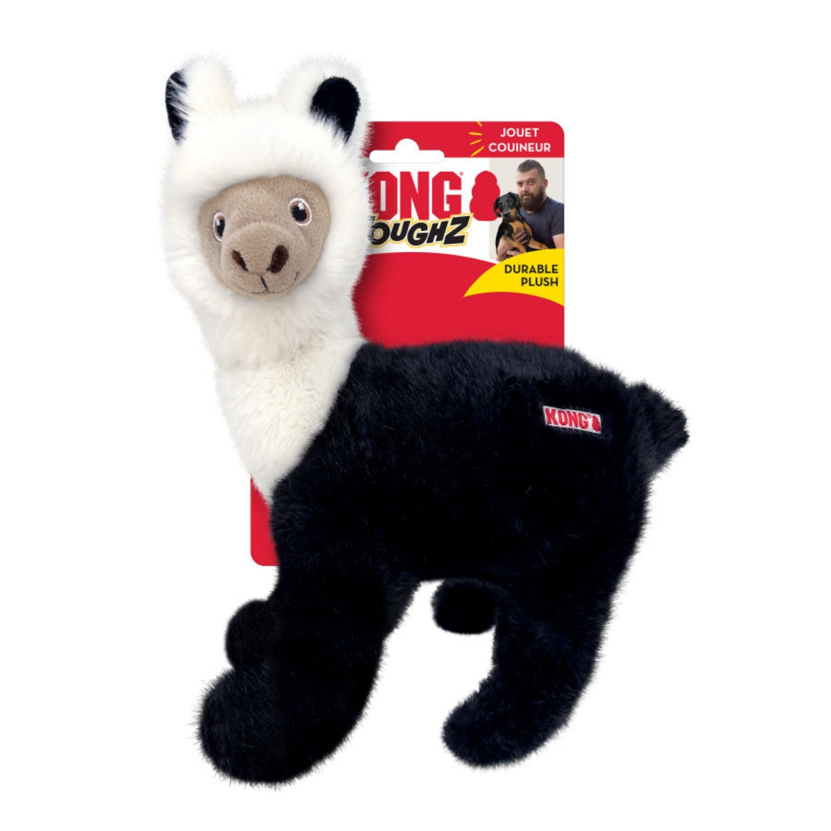 KONG Toughz Llama Dog Toy Medium