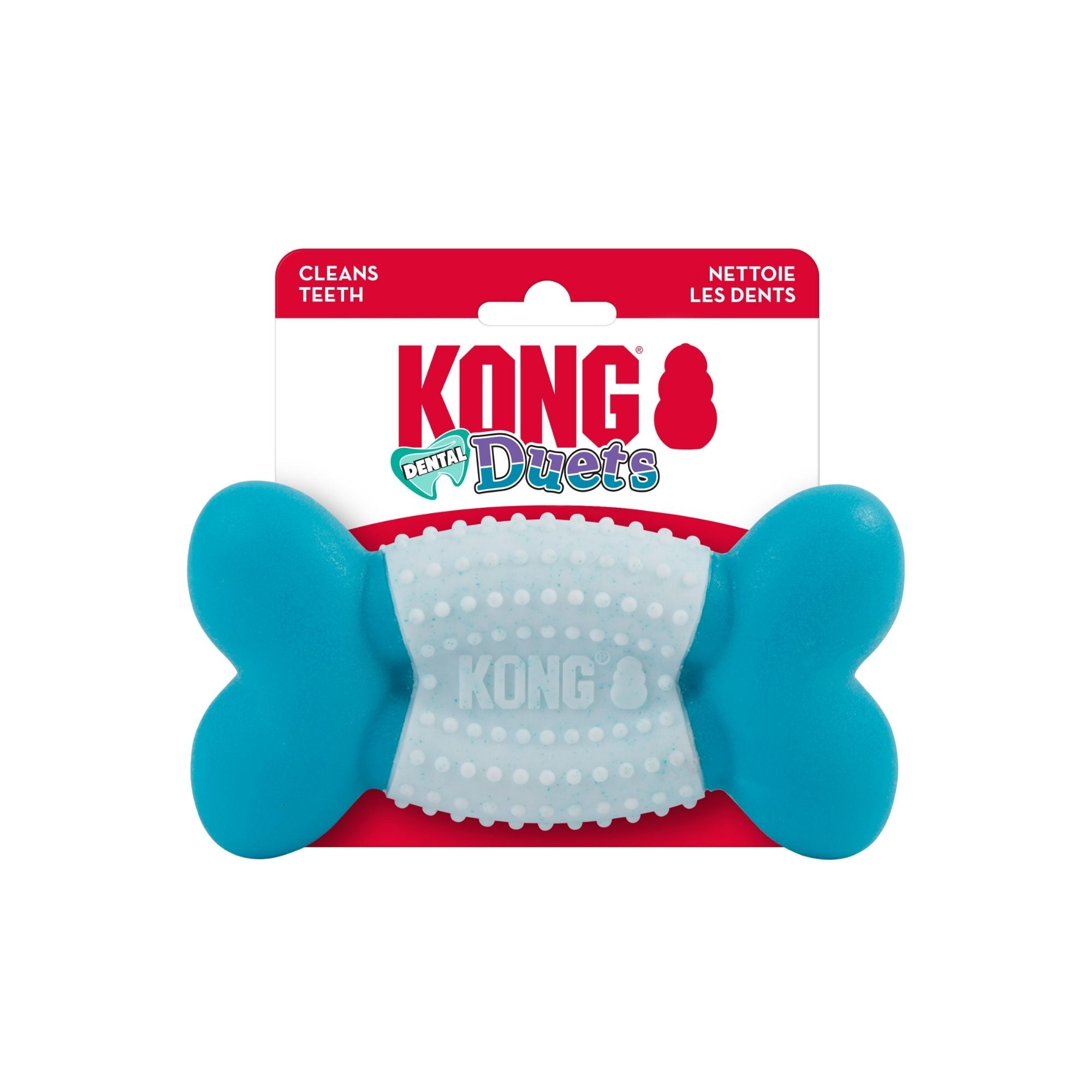 KONG Duets Dental Bone Dog Toy 1ea/MD/LG