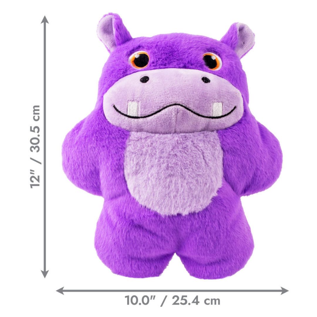 KONG Snuzzles Hippo Dog Toy  XL