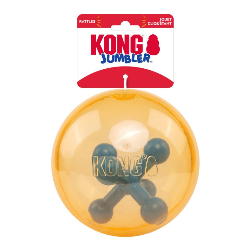 KONG Jumbler Jack Ball Dog Toy Assorted, 1ea/MD, LG