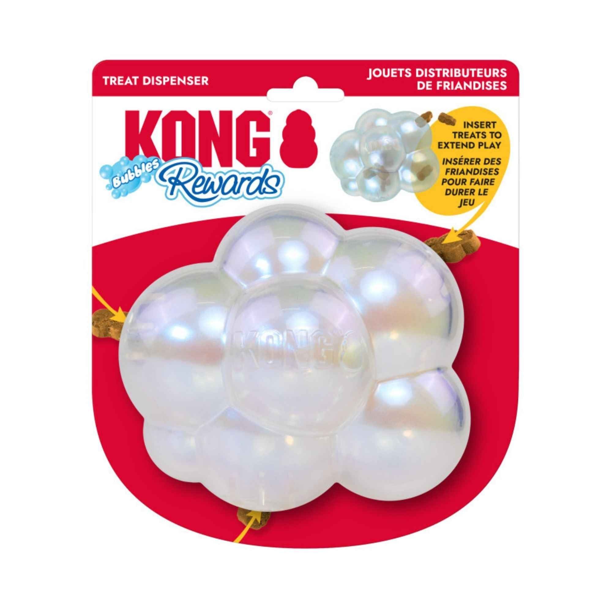 KONG Rewards Bubbles Treat Dispenser Dog Toy 1ea/MD