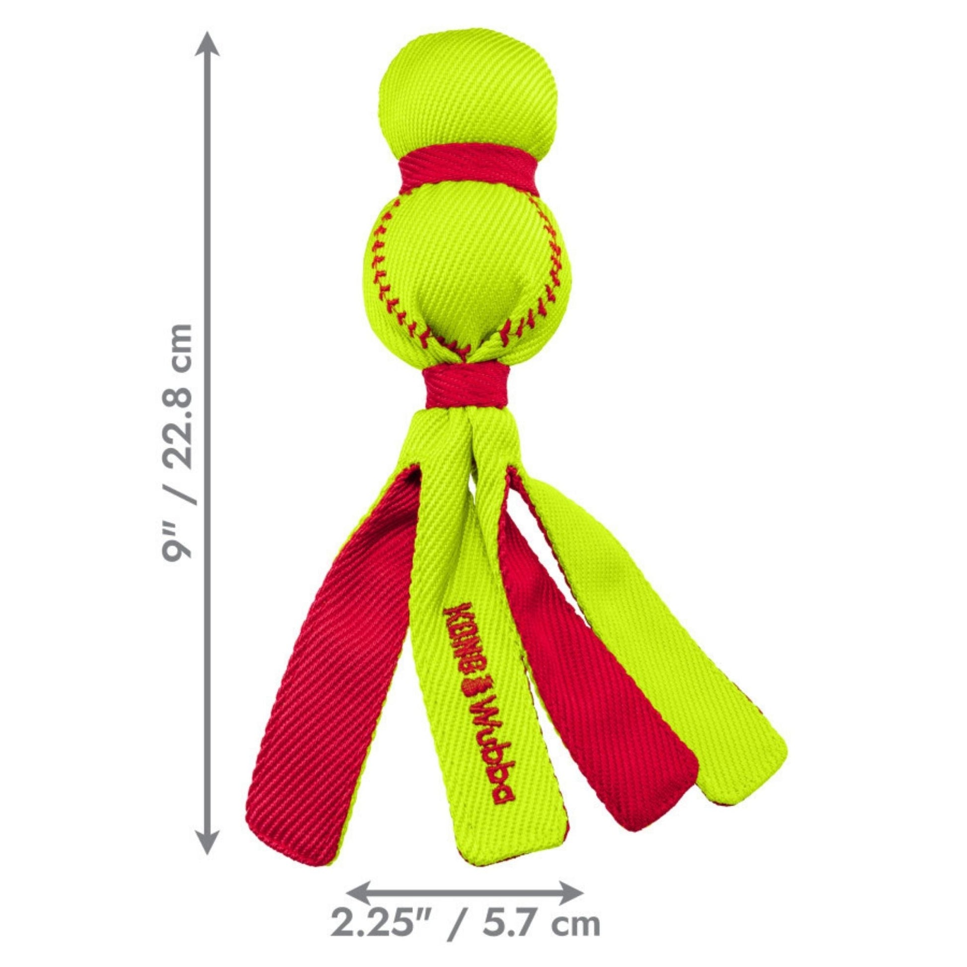 KONG Wubba Sport Softball Dog Toy Small