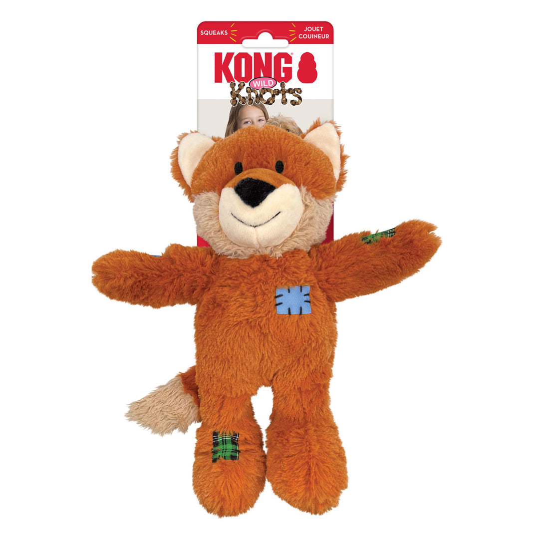 KONG Wild Knots Fox Dog Toy Medium/Large