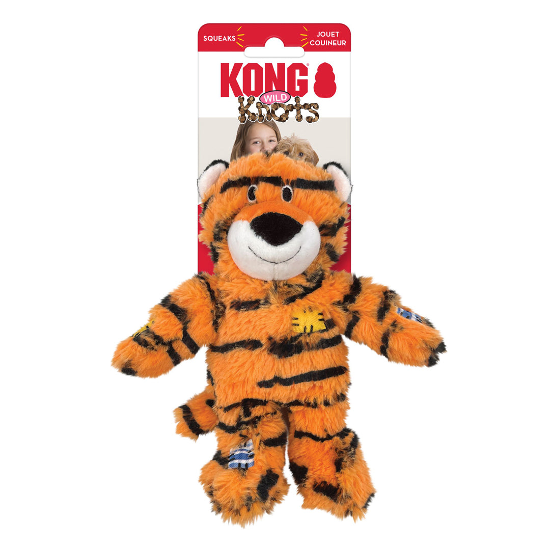 KONG Wild Knots Tiger Dog Toy Small/Medium