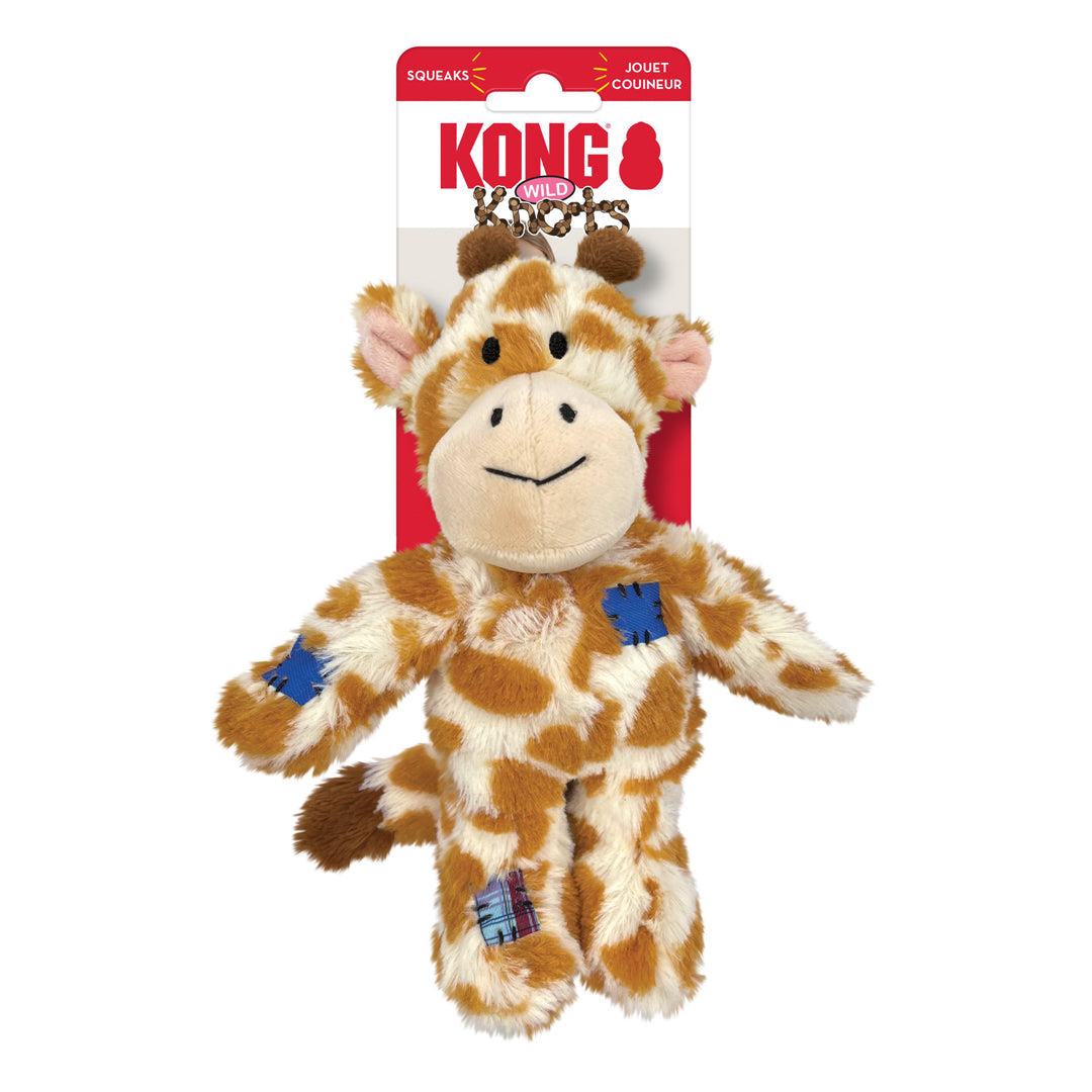 KONG Wild Knots Giraffe Dog Toy Small/Medium