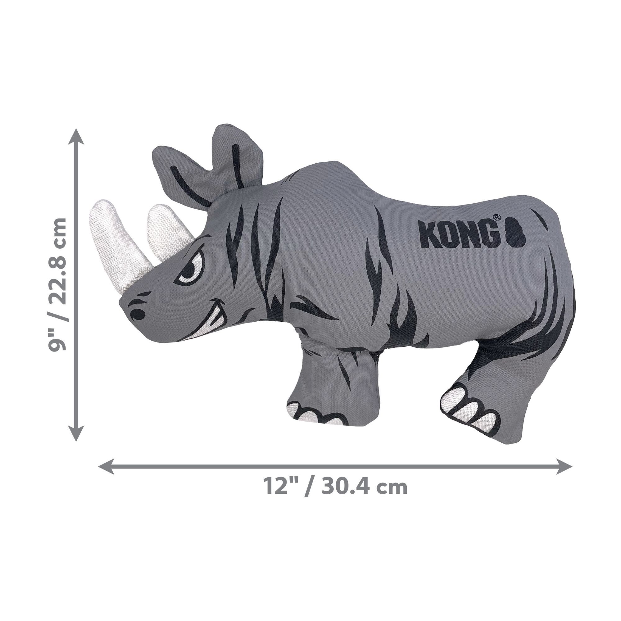 KONG Maxx Friends Dog Toy Rhino 1ea/LG