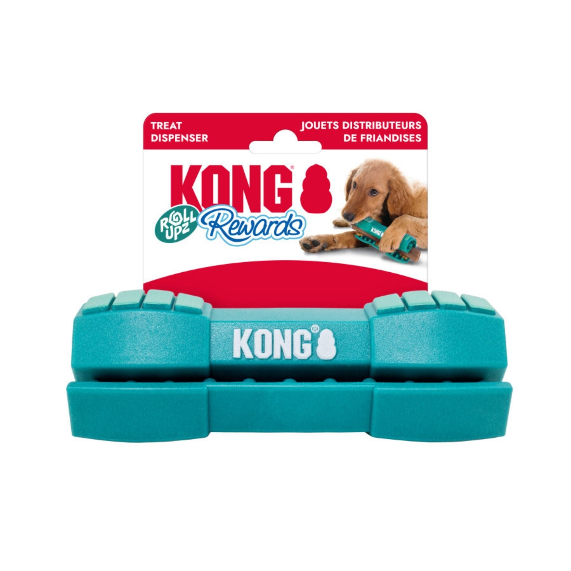 KONG Rewards Roll Upz Stick Treat Dispenser 1ea/MD, LG