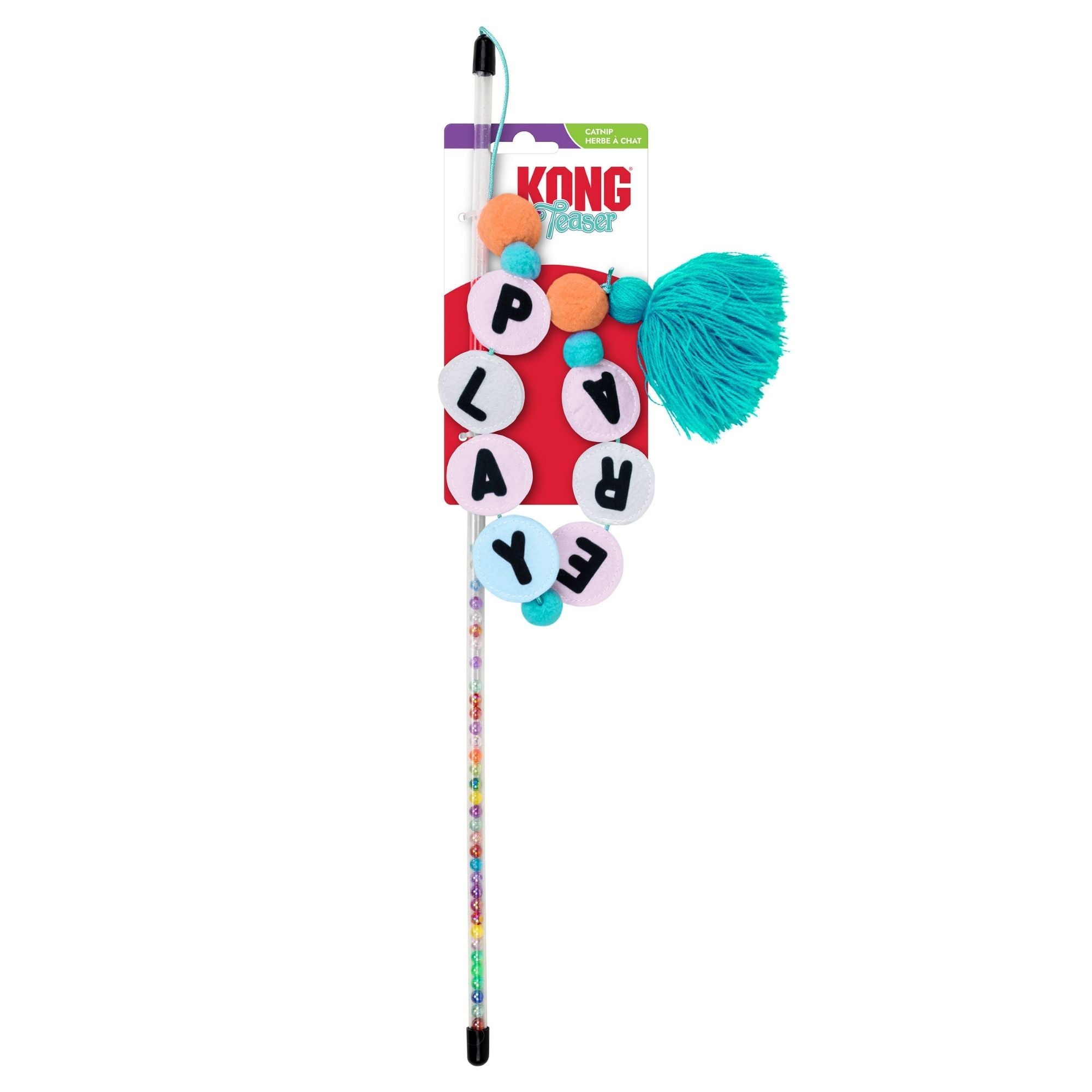 KONG Teaser Play Era Cat Wand 1ea/One Size